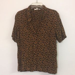 Vans button up blouse